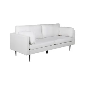 Boom Sofa , Black / Light Beige Fabric