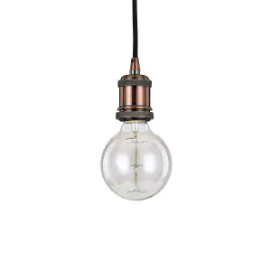 Luminosa Frida 1 Light Ceiling Pendant Copper