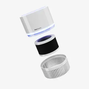 Pro Breeze 3-in-1 Mini Air Purifier with True HEPA Filter & Negative Ioniser