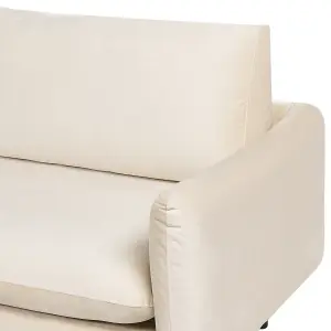 Right-Hand Corner Sofa VINTERBRO Light Beige Velvet Right Hand