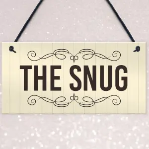 New Home Gift For Friend Family The Snug Plaque Home Decor Summerhouse Sign