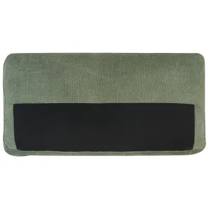 Corner Sofa LOFOTEN Green Fabric 3 Seater Left Hand