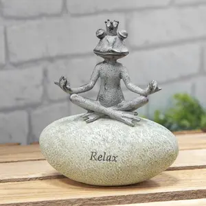 Atoll Yoga Frog on A Stone - Relax