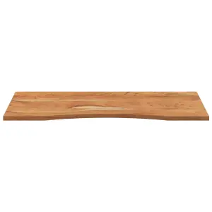 Berkfield Desk Top 140x60x2.5 cm Rectangular Solid Wood Acacia