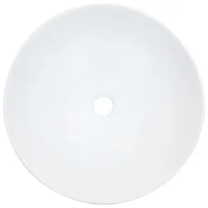 Berkfield Wash Basin 41x12.5 cm Ceramic White