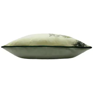 Evans Lichfield Manyara Giraffe Botanical Feather Filled Cushion