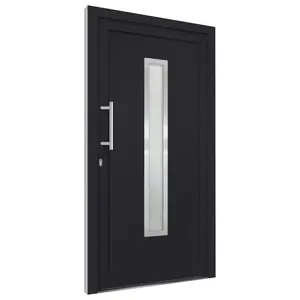 Fechteler Front Door Anthracite / Left Handing / 200cm H x 98cm W x 7cm D