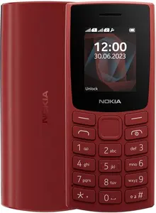 SIM Free Nokia 105 Mobile Phone - Red