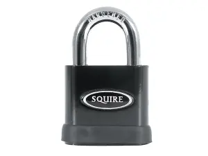 Squire SS50P5 Stronghold 50mm Solid Steel Padlock with CEN3 Security Rating