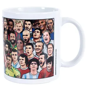 Legends Collection Footballs Greatest Mug Multicoloured (One Size)