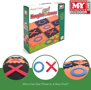 Giant Noughts and Crosses EVA Foam Outdoor Garden Games for Family Party Game Indoor Outdoor