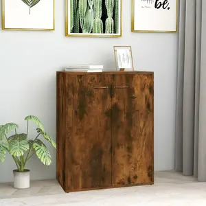 Aatish 60 Cm Wide Sideboard Smoked Oak