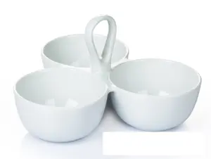 Everyday White Trio Serving Bowls