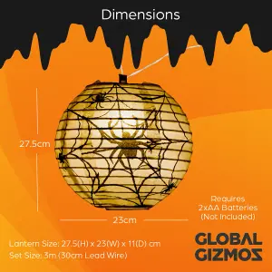 Global Gizmos Halloween Lantern String Lights