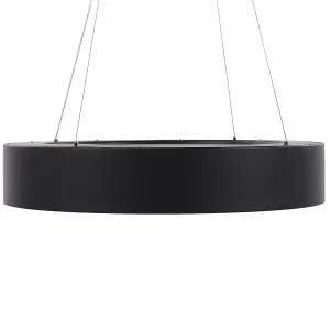 Metal LED Pendant Lamp Black LENYA