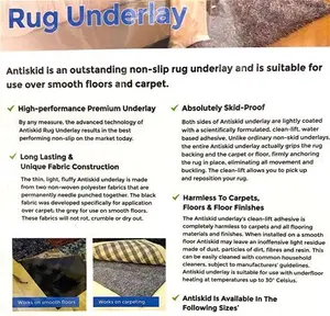 Rug To Carpet Gripper Anti-Creep Underlay 60x110cm For Rug Runner All