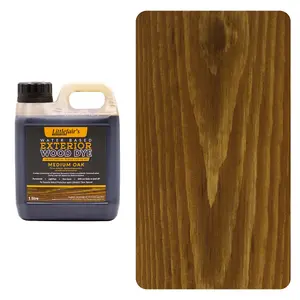 Littlefair's - Outdoor Wood Stain - Medium Oak - 1 LTR