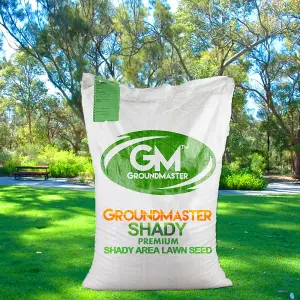 GroundMaster 1kg Shady Premium Dark Lawn Area Quality Grass Seed Various Sizes