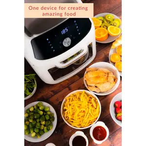 Innoteck Kitchen Pro 16 L Digital Air Fryer Oven Glossy White