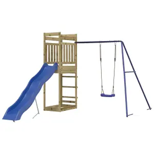 Berkfield Outdoor Playset Impregnated Wood Pine