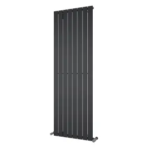 Ximax Vertirad HW1800595A Anthracite Gas Vertical Designer panel 3901BTU Radiator, (W)595mm x (H)1800mm