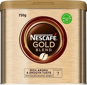 Nescafé Gold Blend Rich & Smooth Instant Coffee Tin Medium Arabica 750 G