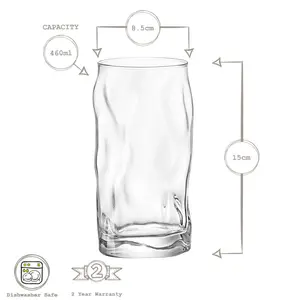 Sorgente Highball Glasses - 460ml 12