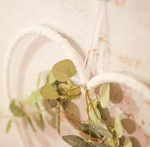 Hanging Heart Wreath With Eucalyptus