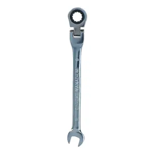 9mm Metric Flexible Combination Ratchet Spanner Wrench Bi-Hex 12 Sided