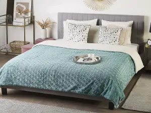 Bedspread KANDILLI 200 x 220 cm Light Green