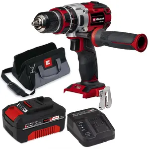 Einhell TE-CD Brushless Cordless Combi Drill PXC 18v Metal Chuck 1x 4ah Battery