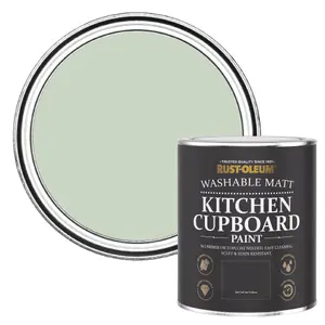 Rust-Oleum Laurel Green Matt Kitchen Cupboard Paint 750ml