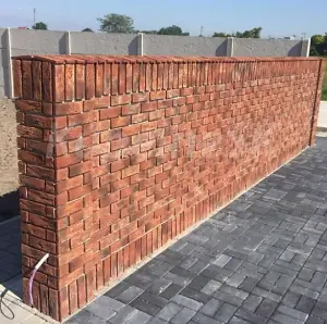 Country Red Brick Slips - 3 m2 - 3 boxes  MyDecorativeStone