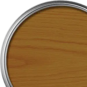 GoodHome Dark Oak Satin Floor Wood varnish, 2.5L