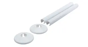 Talon Snappit White Pipe sleeve (Dia)15mm, Set