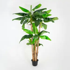 Blooming Artificial - 275cm / 9ft XL Artificial Musa Banana Tree