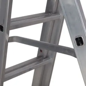 Werner 4-way Aluminium, plastic & rubber Combination Ladder