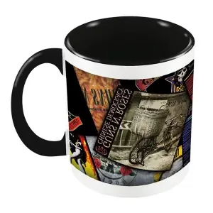 Guns N Roses Albums Collage Inner Two Tone Mug Multicoloured (One Size)