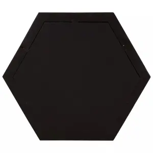 Interiors by Premier Harlo Hexagonal Wall Mirror