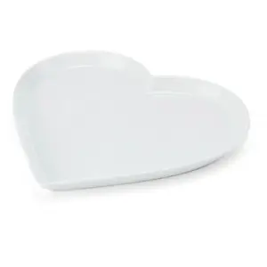 Mikasa Chalk 30cm Heart Serving Platter