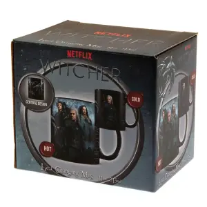 The Witcher Our Paths Cross Heat Changing Mug Black/Blue (One Size)