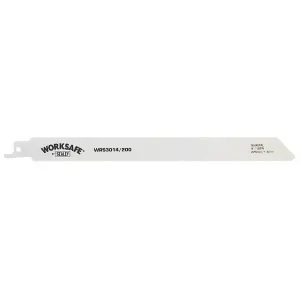 Sealey Reciprocating Saw Blade Metal 225mm 18 TPI - Pack of 5 WRS3014/200