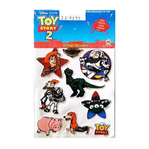 Toy Story 2 Glitter Stickers Multicoloured (One Size)