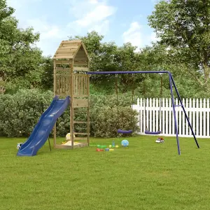 Berkfield Outdoor Playset Impregnated Wood Pine