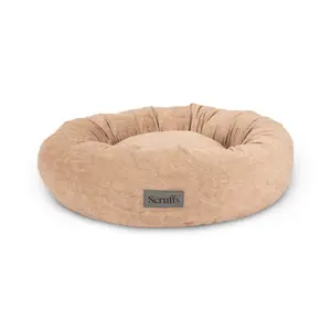 Polyester Pet Bed Light Brown / Large (18-32kg)