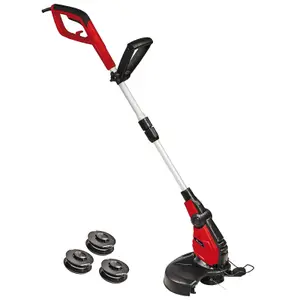 Einhell 37cm Lawnmower 1600W Corded Electric + Corded Garden Strimmer 30cm 450w