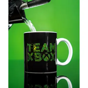 Xbox Gaming Heat Changing Mug Black/Green (One Size)