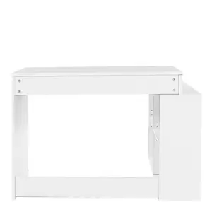 Kerri Executive Desk Pearl White