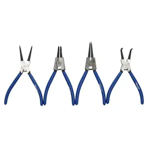 7in And 12in Circlip Plier Pliers Sets Internal and External / Bent and Straight