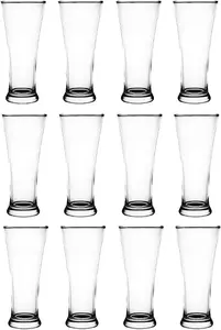 Lucente 285ml Pilsner Glasses 12PC Set